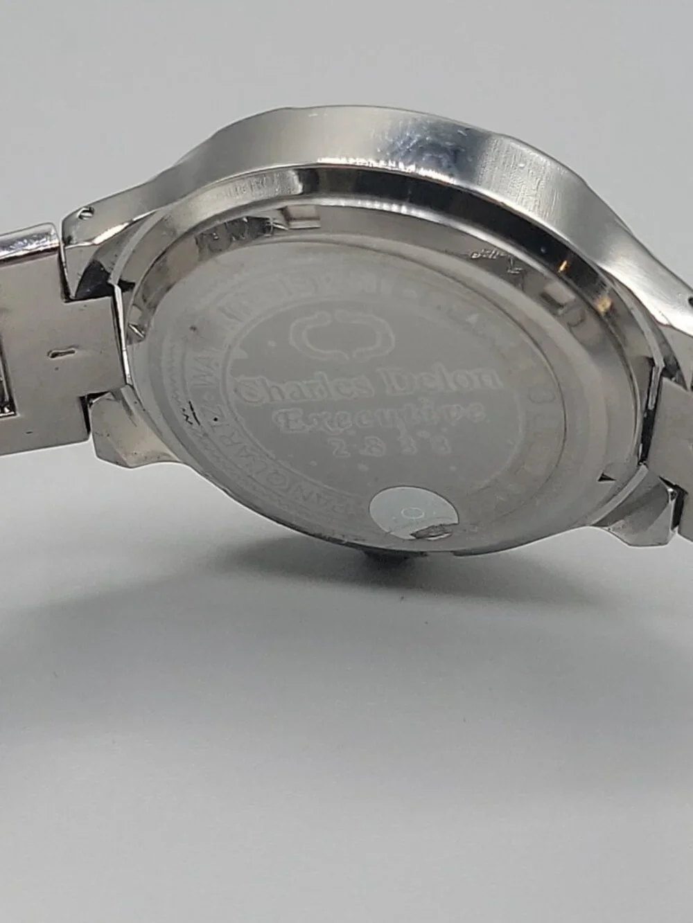 Vintage Charles Delon Executive Mens Quartz Watch 7.75